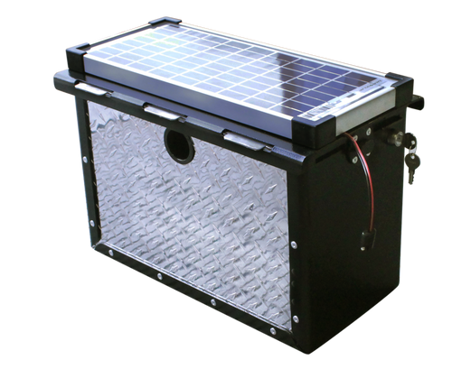 PowerArmor, RV Locking Storage Battery Box, W/ Solar Panel | TLIA7720RS