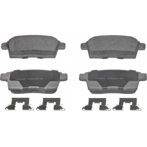 ThermoQuiet Rear Disc Brake Pad Set Ceramic | WAGQC1259