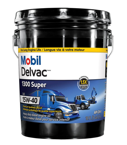 Delvac 1300 Super CK4 15W40 Semi-Synthetic Diesel Engine Oil - 18.9L | MOB35696