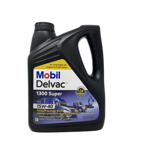 Delvac 1300 Super CK4 15W40 Semi-Synthetic Diesel Engine Oil - 3.785L | MOB35621