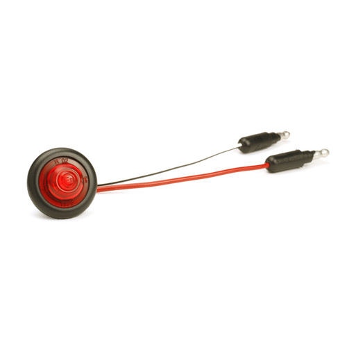 MicroNova® Dot LED Clearance Marker Lights, Red, with Grommet, Multi-Volt | GRO49282