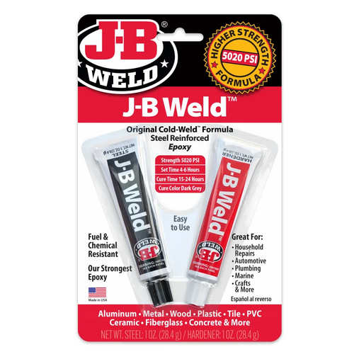 The Original Cold-Weld Twin Tube Dark Grey Epoxy - Strength 5020 PSI - 57g | 45J8265S-CAN