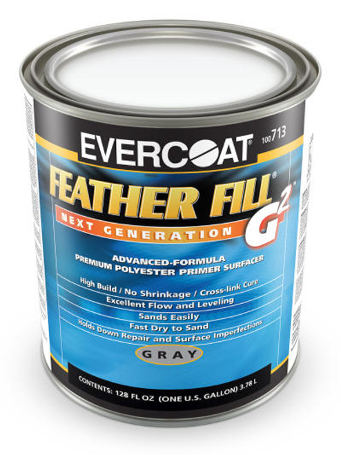Feather Fill® G2™ Premium Polyester Primer/Surfacer, Grey - 3.78L | 340100713