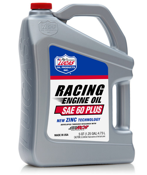 SAE 60 Plus Racing Conventional Engine Oil - 4.73L | LUC10910