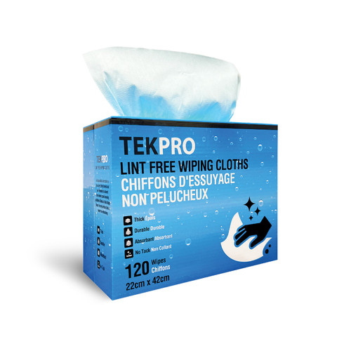 Lint Free Wiping Cloths 8 1/2" X 16 1/2" (120/Box) | 20S164.030