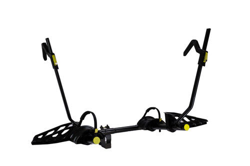 Okanagan 125 - 2 Bike Hitch Mount Platform Rack, Class 2 - 1-1/4" & Class 3 - 2" Hitch Receiver, holds up to 45 lbs per bike | 81A66705