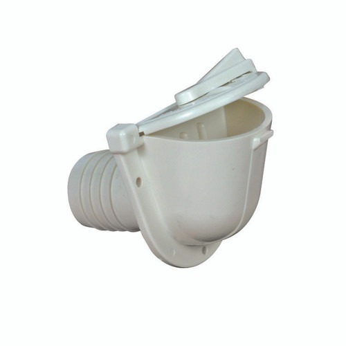 Fill Spout Flush Mount, Colonial White | 49C37002