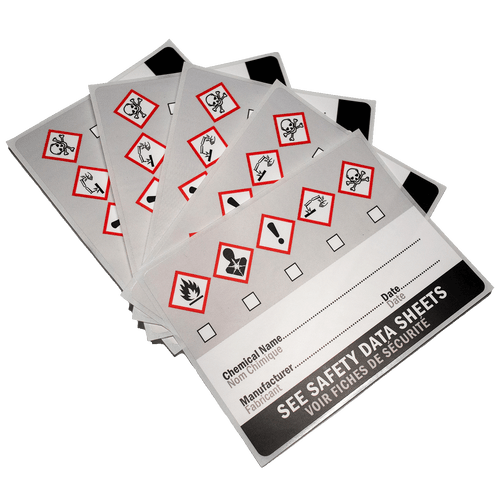 WHMIS Labels - Set of 5 | 84850161