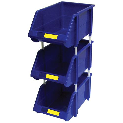 Plastic Bin Blue - 18-7/8" x 7-7/8" x 7" (LxWxH) | DYNHB2045