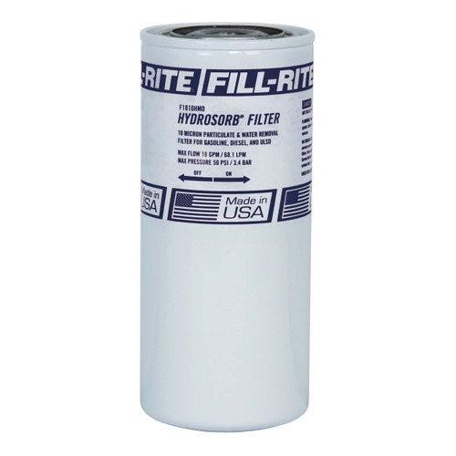 10-Micron Hydrosorb Filter, 1"-12 UNF, 25 GPM | 47FF1810HM0
