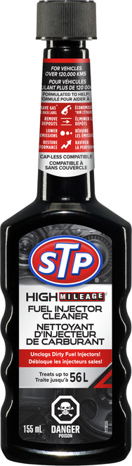 High Mileage Fuel Injector Cleaner, 155mL | STP15982B