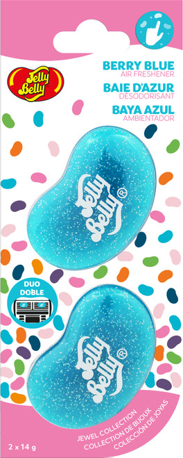 Jewel Duo Car Air Freshener Vent Clips, Berry Blue Scent, 2 Pack | ARMJJVS624-2AME