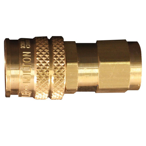 Air Coupler, AMT-Style 3-Way Air Tool Fittings 1/4" FNPT Brass, 300 PSI | MLTS-745