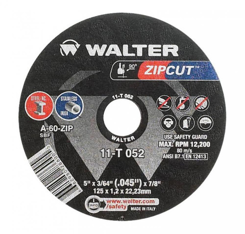 Zipcut 5X3/64X7/8'' T1 Cut-Off Wheel | 89511T052