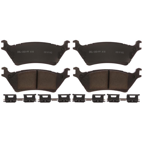 Gold (Professional) Ceramic Rear Disc Brake Pad Set | ACD17D1602CHF1