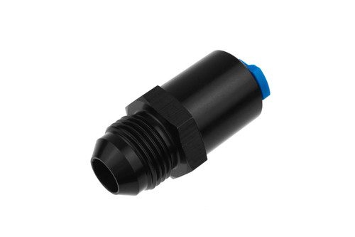 -6AN Male to 3/8 Clip Rail - Black | RHP880-06-06-2
