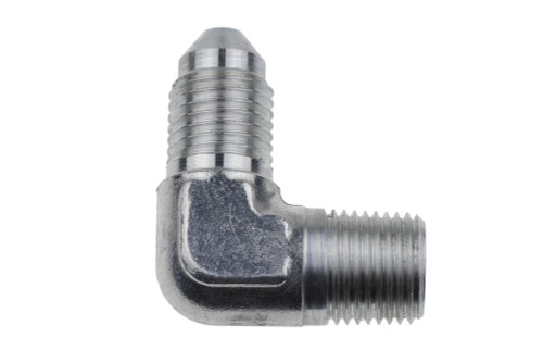 Stainless -03 Flare to 1/8 Pipe 90° | RHP322-03-02