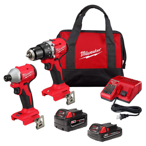 M18 Compact Brushless 2-Tool Combo Kit | MET3693-22CX