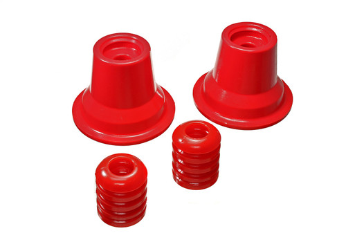 Coil Spring Bump Stop Isolator Set, Rear, Red | 3068.9105R