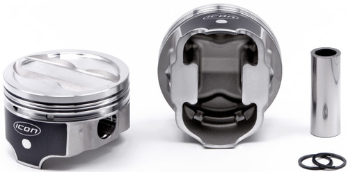 ICON FHR Piston - Chevy 383, Rod 5.700, Dish +18cc 2V | UEMIC10011-.040