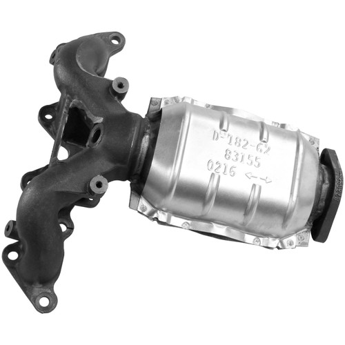 CalCat CARB Direct Fit Catalytic Converter with Integrated Exhaust Manifold | WEX83155