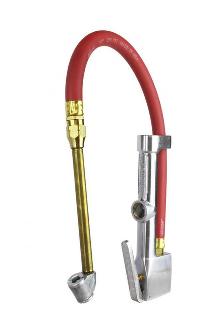 Tire Inflator Gauge With Dual Head Air Chuck 15” Air Hose 10-160 PSI | MLTS-506