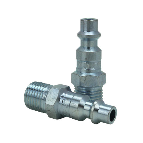 Industrial Air Plug, M-Style®, 1/4" MNPT, Air Compressor Fitting, Air Hose Quick Connect | MLTS-727