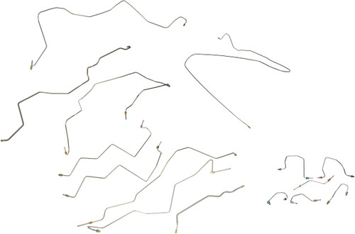 Stainless Steel Preformed Brake Line | DOR919-024