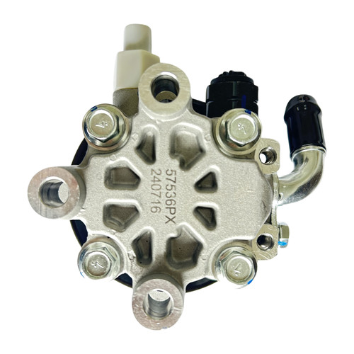 New Power Steering Pump with Pulley and Pipe | EPS57536PX