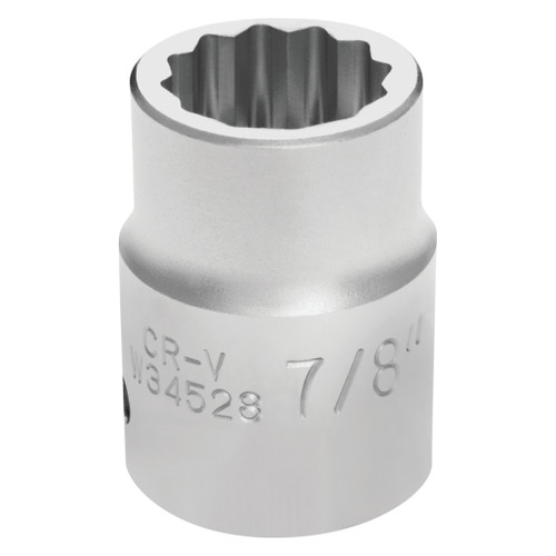 3/4" DR x 7/8" Chrome Socket - 12 Pt. | WILW34528