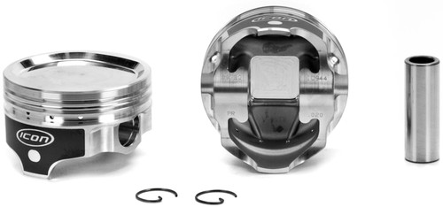 ICON Forged Piston - AMC 4.6L Rod 6.123 Dish +21cc (6PK) | UEMIC944.020