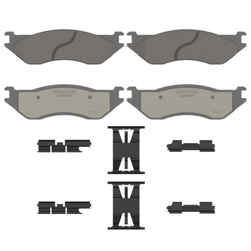 OEX Front Disc Brake Pad Set Premium Semi-Metallic | WAGOEX966BM