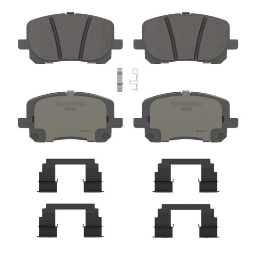 OEX Front Disc Brake Pad Set Premium Ceramic | WAGOEX923