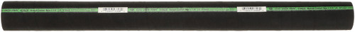 2-5/8" I.D.- 60 PSI, Green Stripe 2-Ply Straight Coolant Hose - Per Inch | GAT24242IN