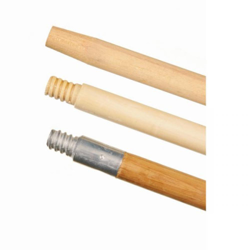 60'' Wood Handle Threaded Metal Tip, 15/16'' | FEL60TMT