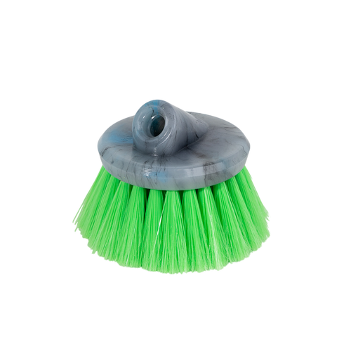 Green 4.5" Round Car Wash Brush | FELSB45GR