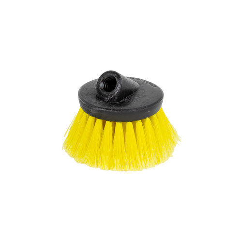 Yellow 4.5" Round All Purpose Wash Brush | FELSB45YR
