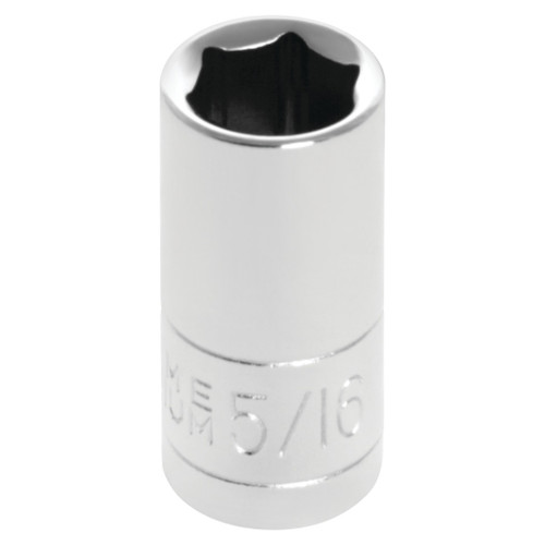 1/4" DR x 5/16" Chrome Socket - 6 Pt. | WILW36010