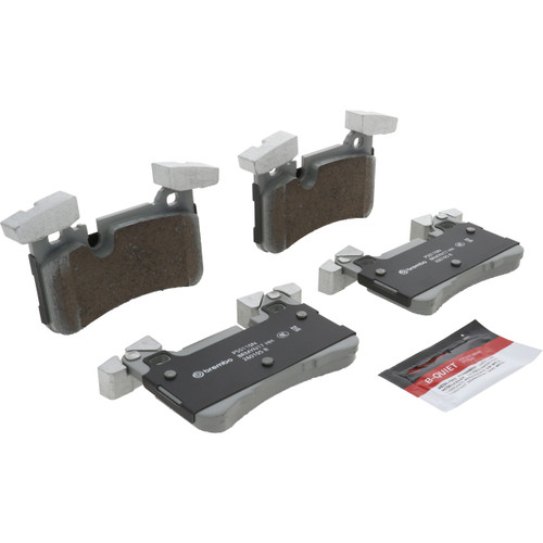 Premium NAO Ceramic OE Equivalent Rear Disc Brake Pad Set | BBBP50110N