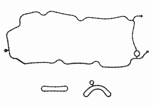Valley Pan Gasket Set | 557MS 97416