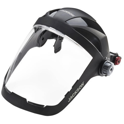 Quad™ 500 Series Polycarbonate Face Shields - Universal Adapter - Chin And Side Guard | JAC14225