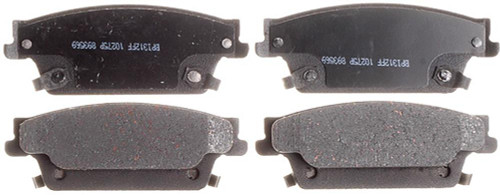 Silver (Advantage) Ceramic Rear Disc Brake Pad Set | ACD14D1020CH