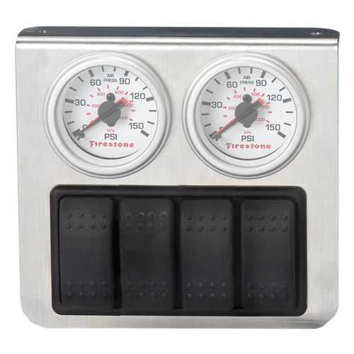 Quad Electric White Gauge | 49F2298