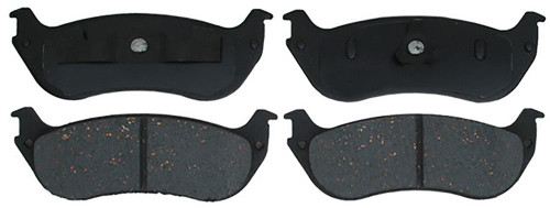 Silver (Advantage) Ceramic Rear Disc Brake Pad Set | ACD14D881CH