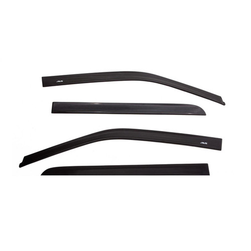 Ventvisor® In-Channel Deflector 4 pc.; Smoke; | AVS194806