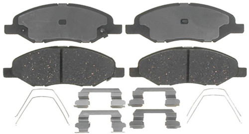 Silver (Advantage) Ceramic Front Disc Brake Pad Set | ACD14D1345CH