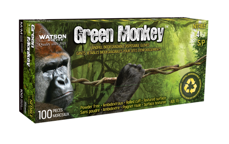 Green Monkey 4Mil Nitrile Gloves | 0025559PF