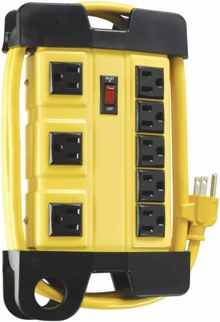 Workshop, Woods Pro 8 Outlet Power Black 6' | 6614655