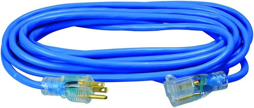 Extcord, 14/3 Sjtw 25' Blue Le Coldflx | 6612467SW8806