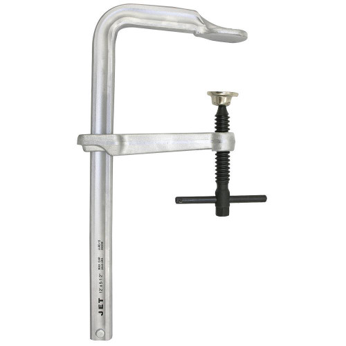 12" Heavy-Duty L-Clamp, Rail Size: 1-3/16" x 9/16", Throat Depth: 5-1/2" | SWX390208
